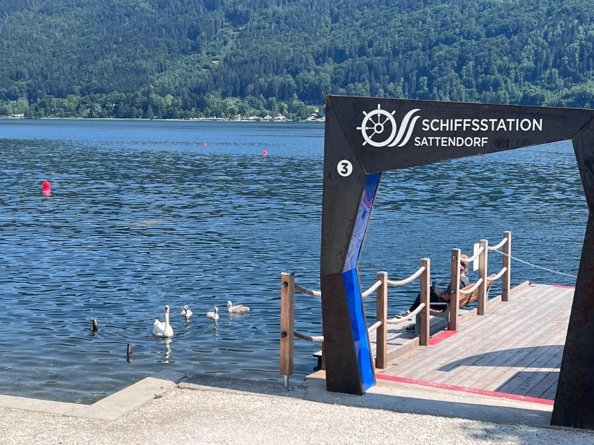 Ferienwohnung Mit Seeblick - Ossiacher See Gerlitzen Sattendorf Exterior photo