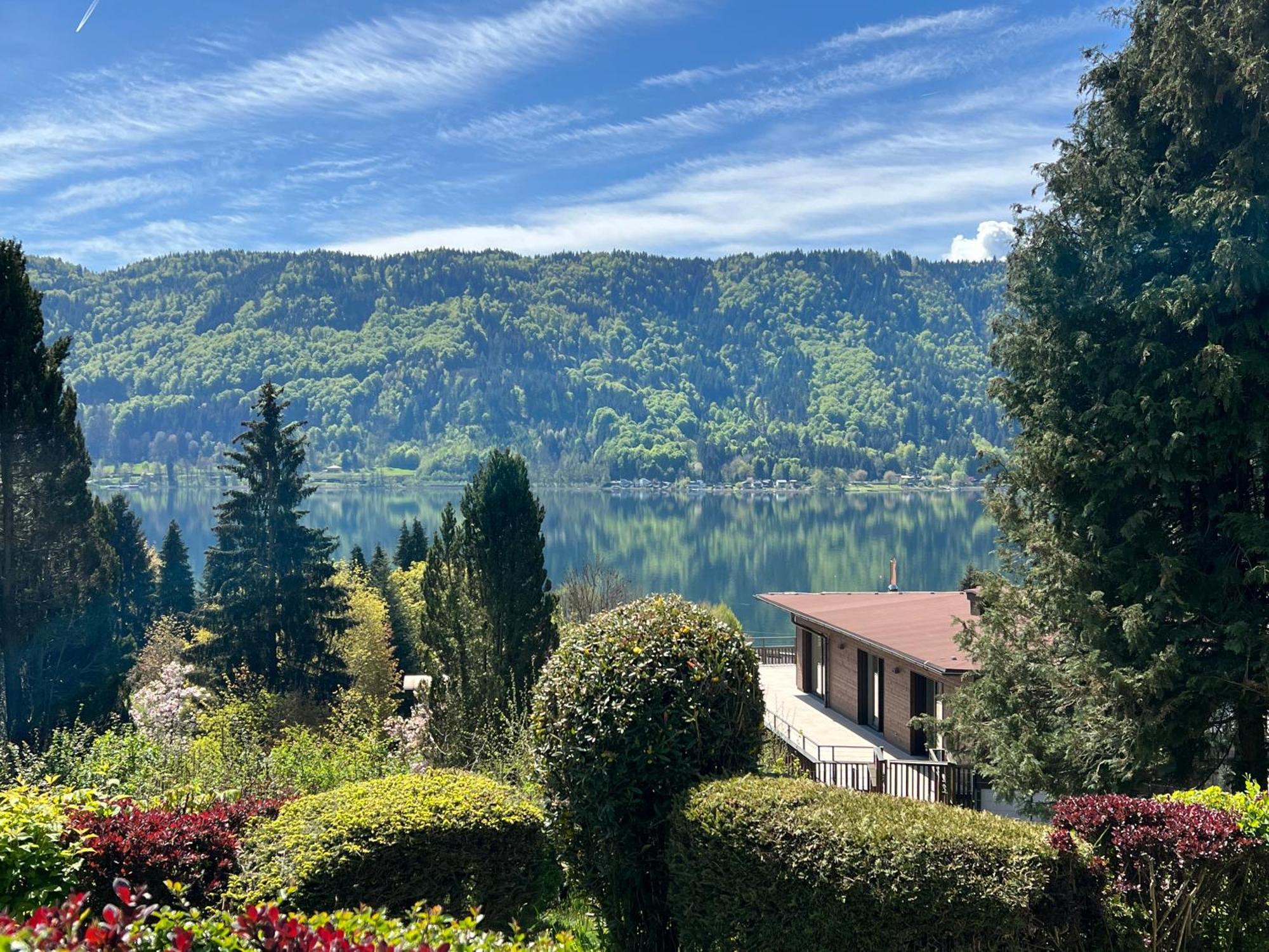 Ferienwohnung Mit Seeblick - Ossiacher See Gerlitzen Sattendorf Exterior photo